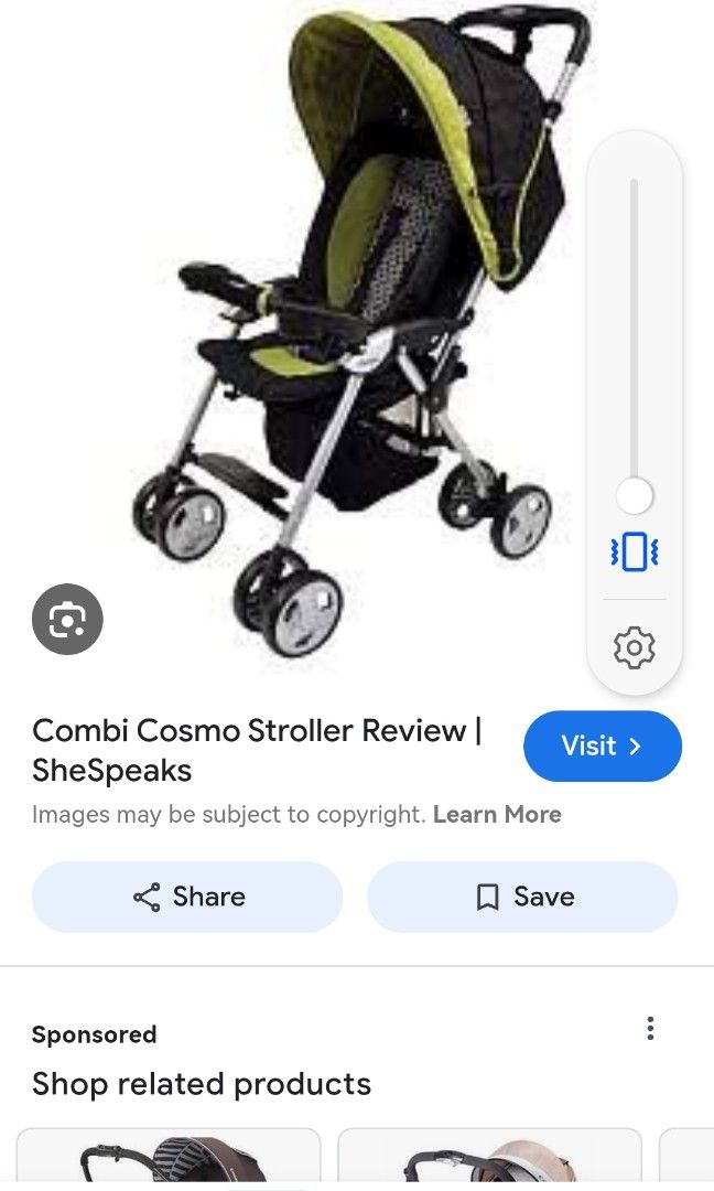 Combi light weigth stroller free stroller (Category: Other Kids Furniture) located in Manila. Submitted by Bloomer (Listing ID 1343101605, Image 2). Description: For new born up Bought this Japan surplus for 4K but orig price online is 25K hence selling low to declutter looks new pa dn need lng cleaning. Free stroller.