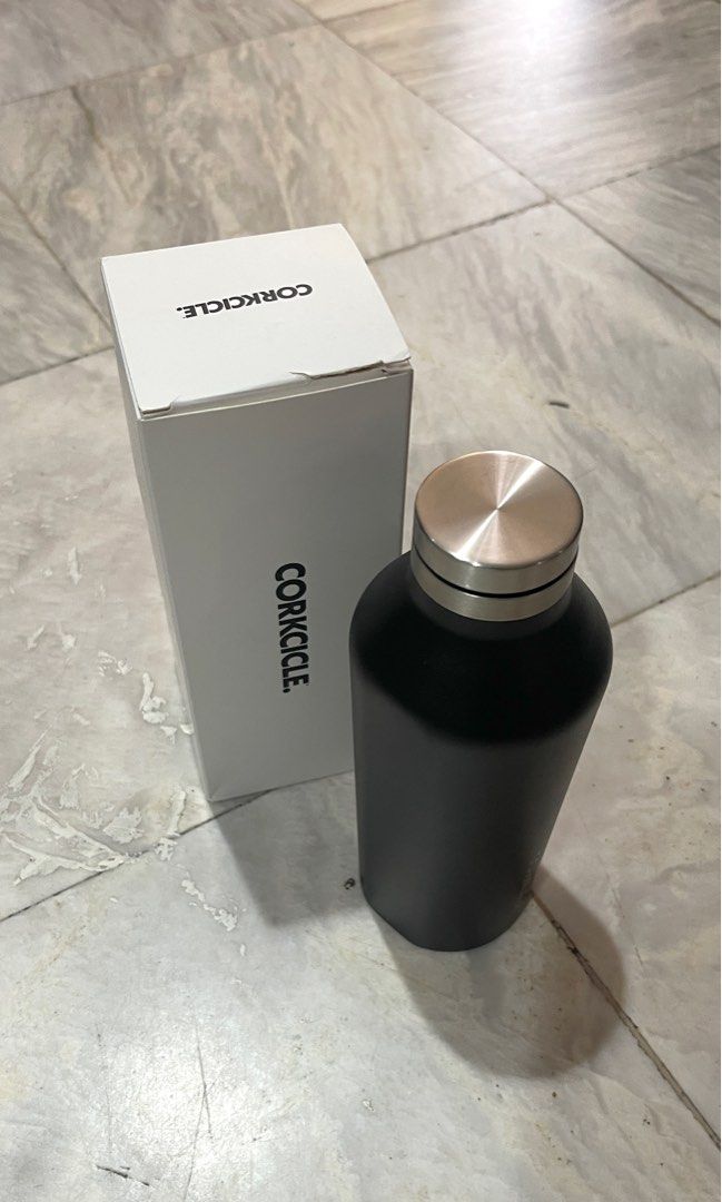 corkcicle stainless tumbler black (Category: Water Bottles & Tumblers) located in Quezon City. Submitted by _qqq23 (Listing ID 1343109914, Image 3). Description: corkcicle 9oz canteen triple insulated stainless steel tumbler matte black color NEVER USED. NO SCRATCHES. NO DENTS given as a birthday gift, but i find the tumbler too small.