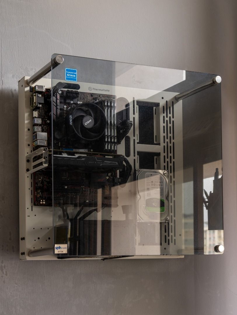 Custom Open Case Ryzen CPU GTX1650 Super 32GB RAM, Computers & Tech ...