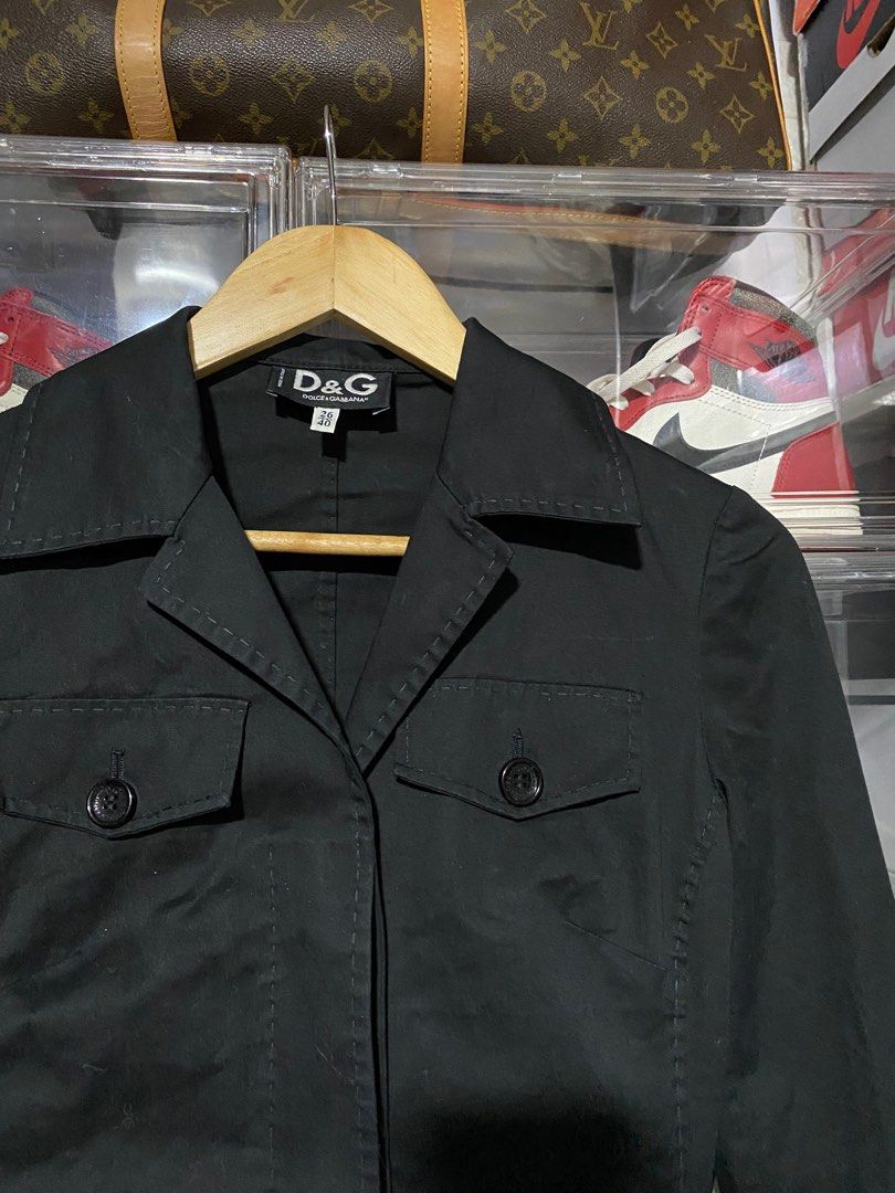 Dolce & Gabbana blazer type jacket (Category: Luxury Apparel) located in Baguio. Submitted by fullroom.dgs (Listing ID 1343028435, Image 2). Description: Dolce & Gabbana blazer type jacket Excellent condition Small.