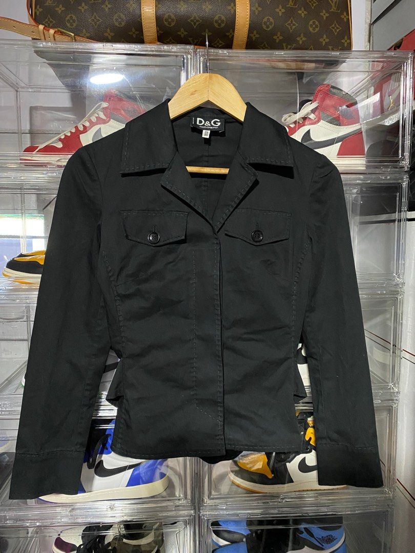 Dolce & Gabbana blazer type jacket (Category: Luxury Apparel) located in Baguio. Submitted by fullroom.dgs (Listing ID 1343028435, Image 1). Description: Dolce & Gabbana blazer type jacket Excellent condition Small.