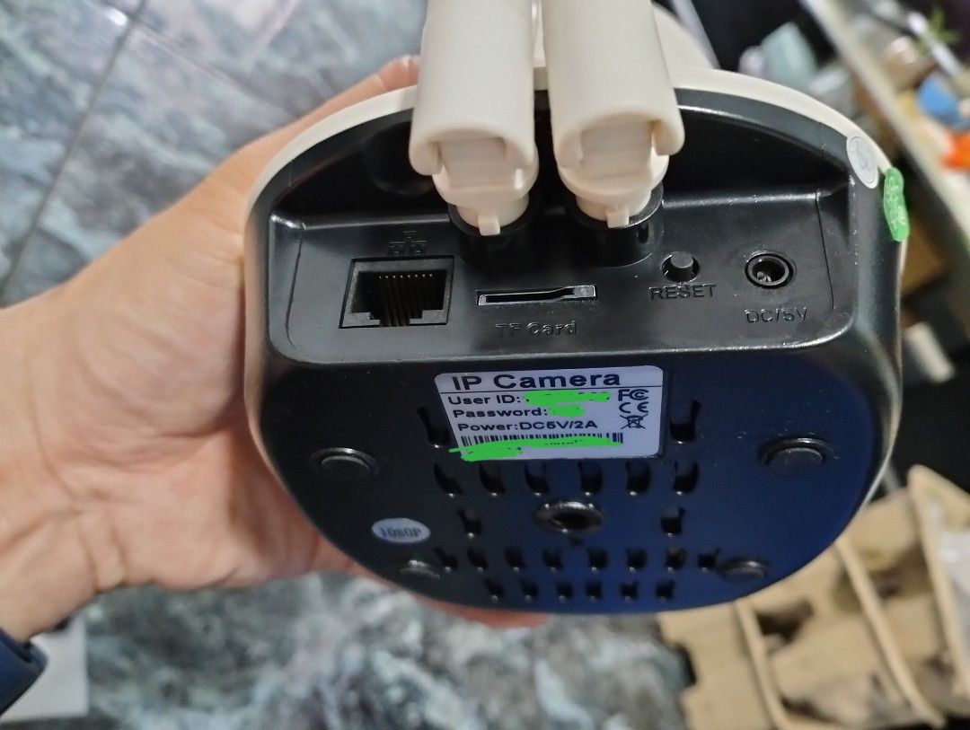 IP camera (Category: Security Systems & CCTV Cameras) located in Singapore. Submitted by good.deal.sg (Listing ID 1343174381, Image 3). Description: Selling used IP Camera. 1 for $15, 2 for $30. FHD 1080p, Clear. wide angle. Brand: Hiseeu HP Application: Yousee Connection: WiFi / LAN cable Easy to set up..