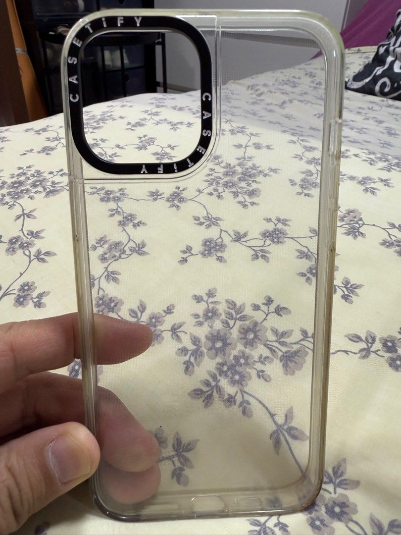 Iphone 12 Pro Max Casetify Clear Case (Category: Cases & Sleeves) located in Pasig City. Submitted by jcs12 (Listing ID 1343041520, Image 3). Description: Original Casetify Clear Case for Iphone 12 pro max Slim profile makes it handy in the pocket Different box will be included Rfs: upgraded to 16 pro max.