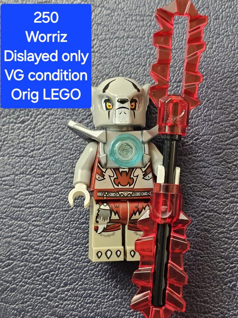 LEGO Chima Wolves Trive (Category: Lego & Building Sets) located in Quezon City. Submitted by ian_e82 (Listing ID 1343059140, Image 3). Description: authentic lego minifigures.