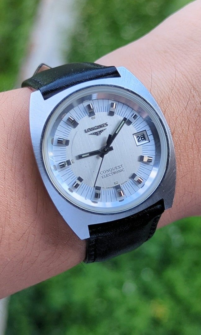 Longines Conquest Electronic Vintage Watch 1970s