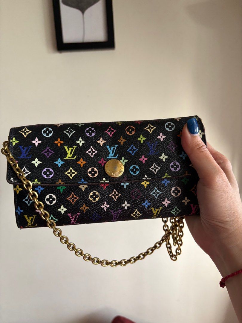 Lv long wallet multicolor (Category: Luxury Bags & Wallets) located in Pateros City. Submitted by mypersonalpreloved99 (Listing ID 1343131268, Image 1). Description: May initials Can be wallet on chain See poctures Money back if proven fake. .