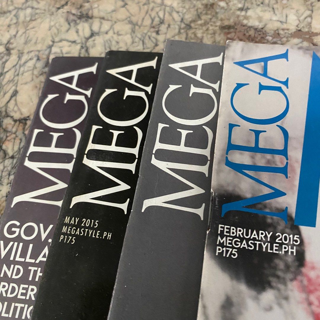 MEGA Man Magazine (Category: Magazines) located in San Pablo. Submitted by itemsplus (Listing ID 1343035530, Image 2). Description: 4 pcs Mega Man Magazines The Philippines # 1 Fashion Magazine ₱650 ship via J&T Payment via GCash.