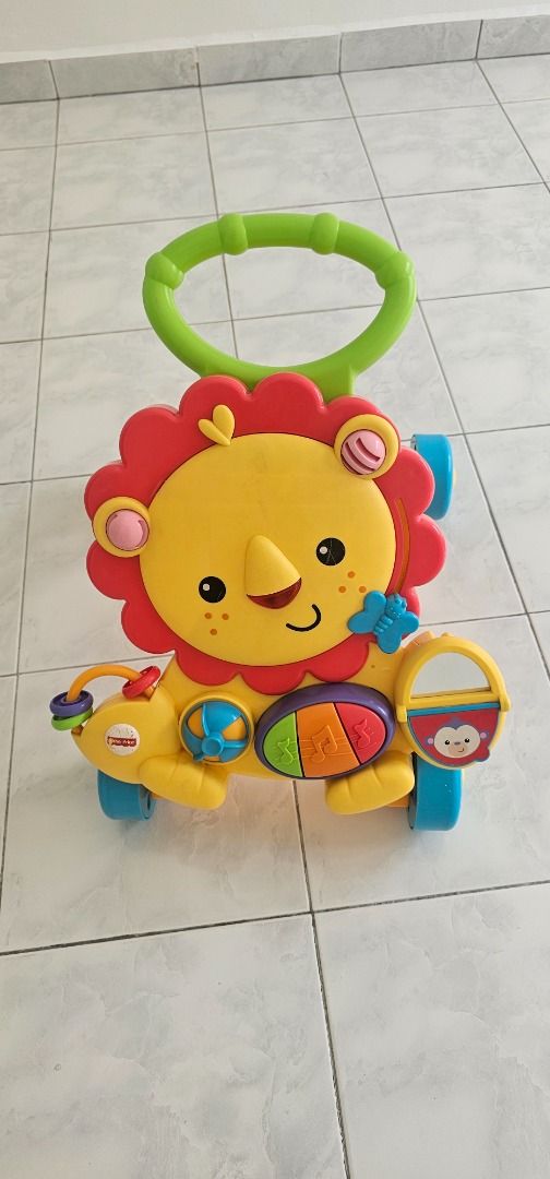 Musical piano lion walker