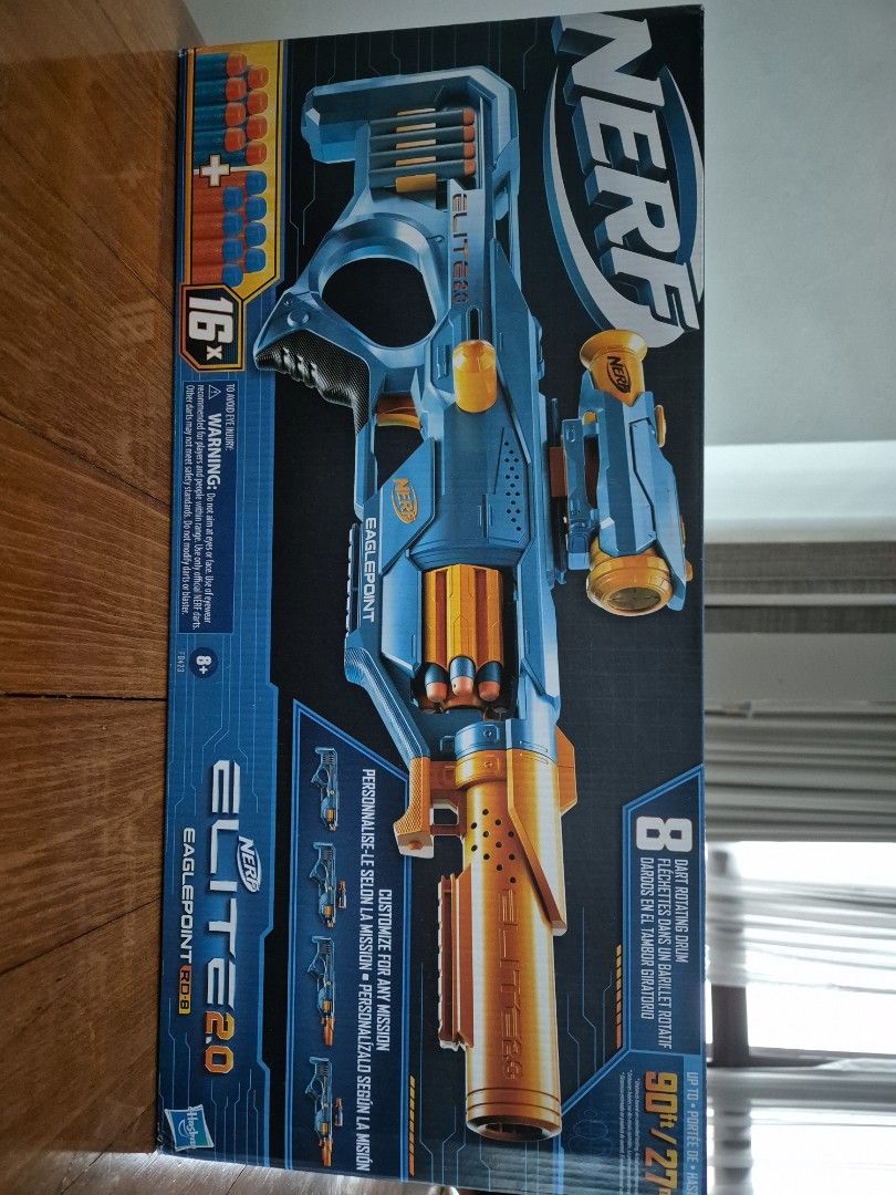 NERF Elite Eaglepoint RD-8, Hobbies Toys, Toys Games on