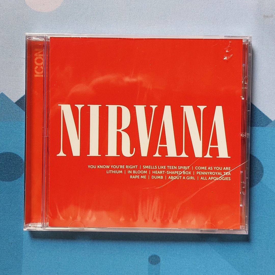NIRVANA Icon CD (Category: Portable Audio Accessories) located in Quezon City. Submitted by vdecks (Listing ID 1343084729, Image 1). Description: If you’re a collector or simply seeking a quality listening experience, this CD offers a great combination of authenticity and top-notch condition. A perfect addition to any music collection! US PRESSED .