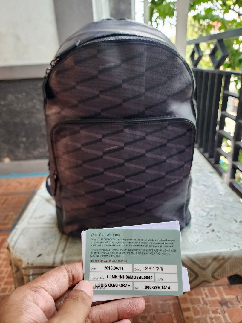 ORIGINAL LOUIS QUATORZE RANSEL, Fesyen Pria, Tas Dompet Ransel - Main Image