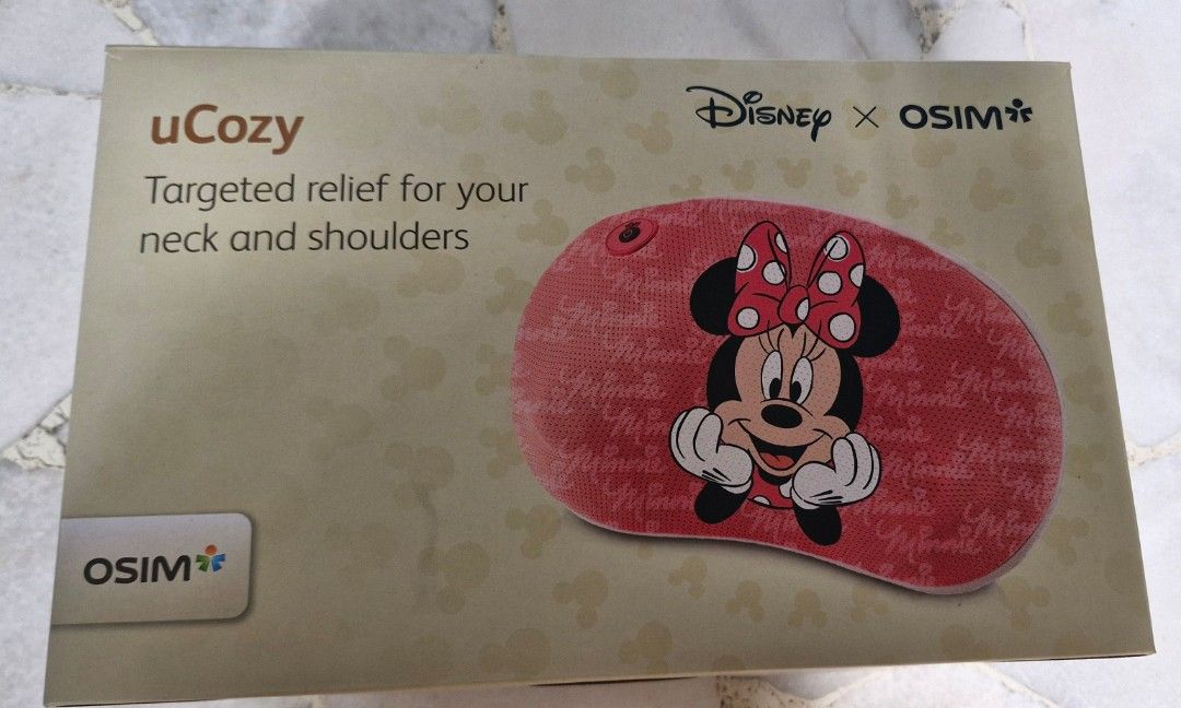 Osim uCozy Neck Massager Minnie Mouse, Health Nutrition, Massage