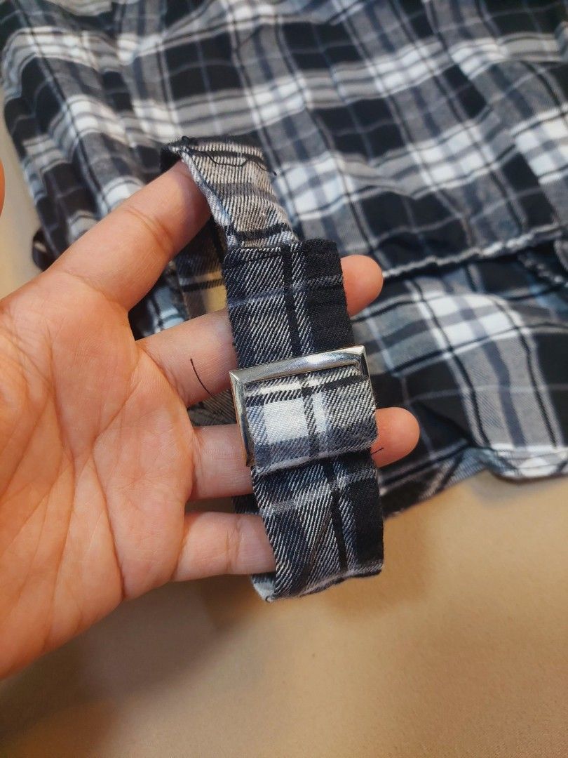 PLAID DRESS ROMWE SHEIN (Category: Dresses) located in Malabon City. Submitted by beigeandlilac (Listing ID 1343032250, Image 2). Description: Size: Medium ROMWE bnew with tag.