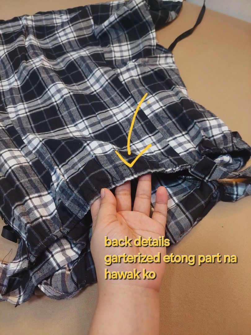 PLAID DRESS ROMWE SHEIN (Category: Dresses) located in Malabon City. Submitted by beigeandlilac (Listing ID 1343032250, Image 3). Description: Size: Medium ROMWE bnew with tag.