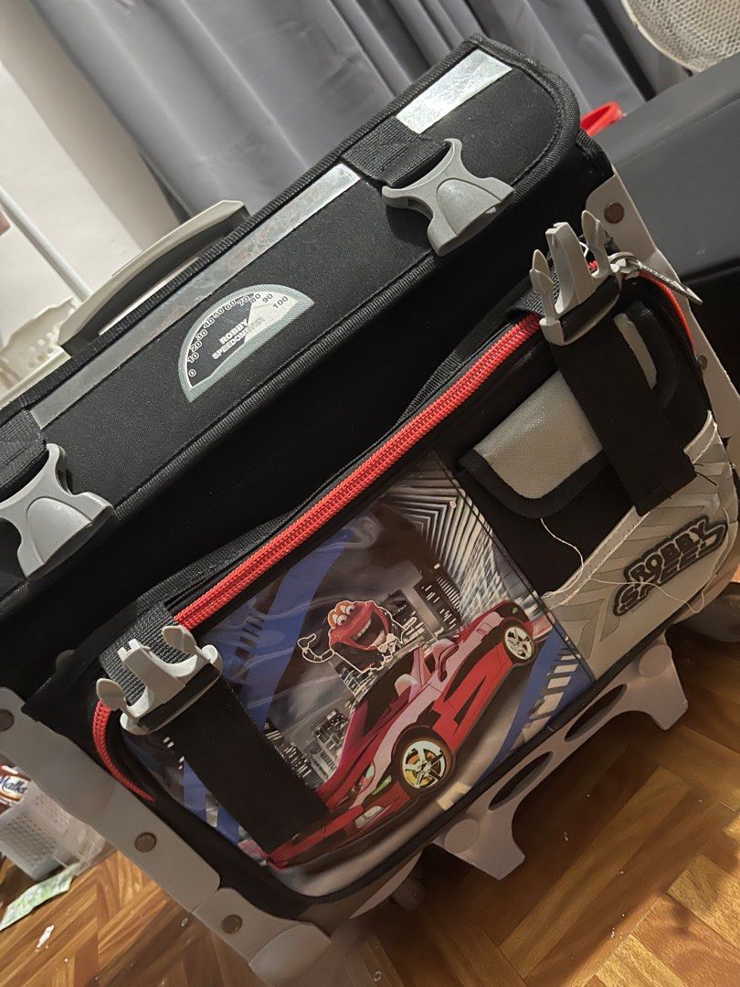 Robby Speed Trolley Bag (Category: Strollers) located in Cavite. Submitted by jeshycloset (Listing ID 1343143191, Image 2). Description: Bought for 5,150 isang taon lang nagamit, honest issue at the last pic. .