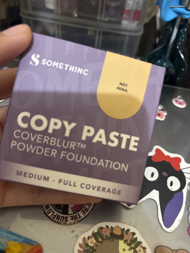 somethinc copy paste powder foundation shade nina, Kesehatan ...