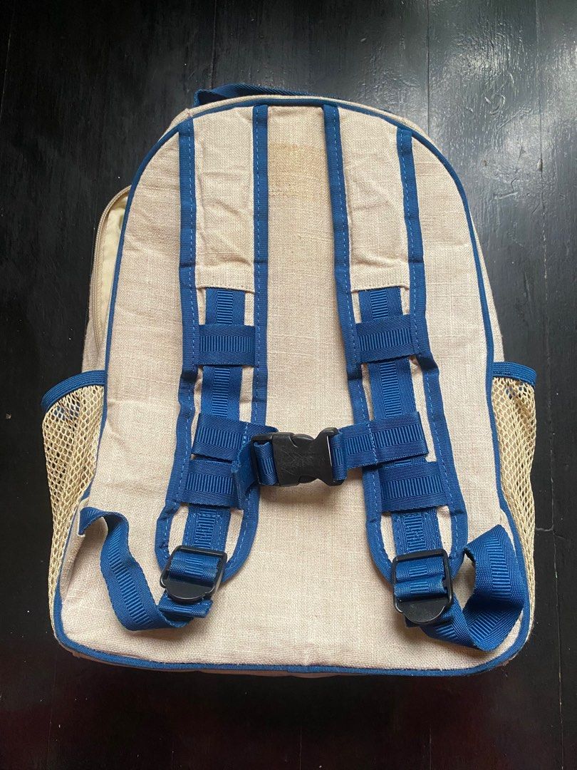 Toddler Preschool Backpack - Blue Dino - SoYoung (Category: Backpacks) located in Pasig City. Submitted by bruce_damit (Listing ID 1343103012, Image 3). Description: ORIGINAL PRICE: 2165 SIZE: 10”W x 14”H x 5”D (Inches) (FOR TODDLER OR MALIIT NABATA) Dmg: Removed name tag sa loob ng bag RFS: money at di kailangan Natural Linen (NL) Line: - This SoYoung Natural Linen line is machine-washable and shows the true beauty of linen. It is natural and te