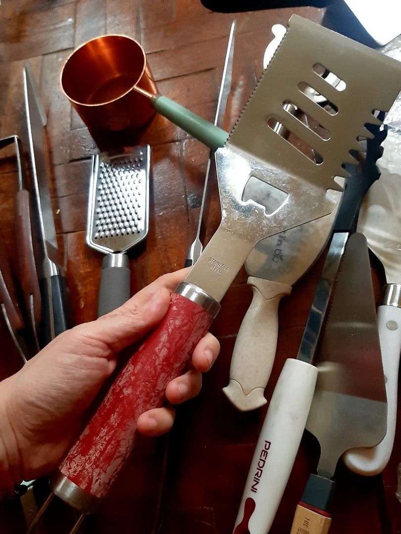 TAKE ALL KITCHEN UTENSILS FOR ONLY P1800 (Category: Dinnerware & Cutlery) located in Cavite. Submitted by hakunamatatatoyandcollectibles (Listing ID 1343177625, Image 3). Description: all are from Japan surplus pm me.