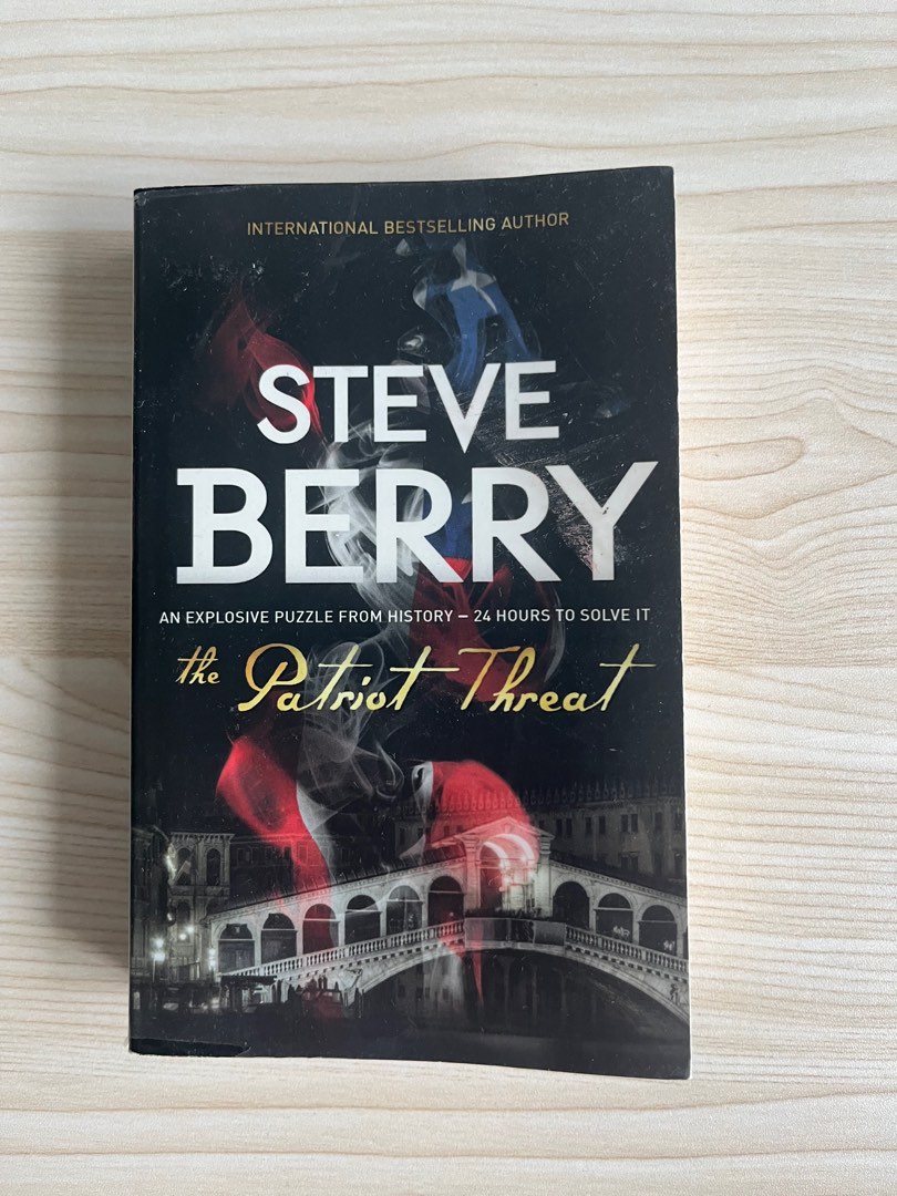 The Patriot Threat by Steve Berry, Hobbies & Toys, Books