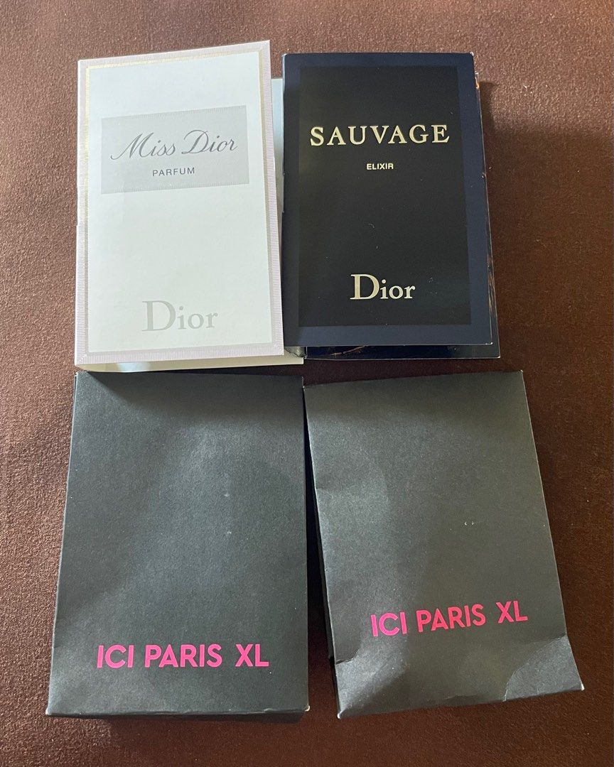 Vial Parfum Miss Dior, Sauvage, ICI Paris XL, Kesehatan