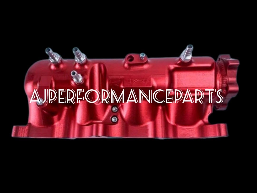 VR VELOCITY RACE PERFORMANCE BILLET INTAKE MANIFOLD ANODIZED RED HONDA ...