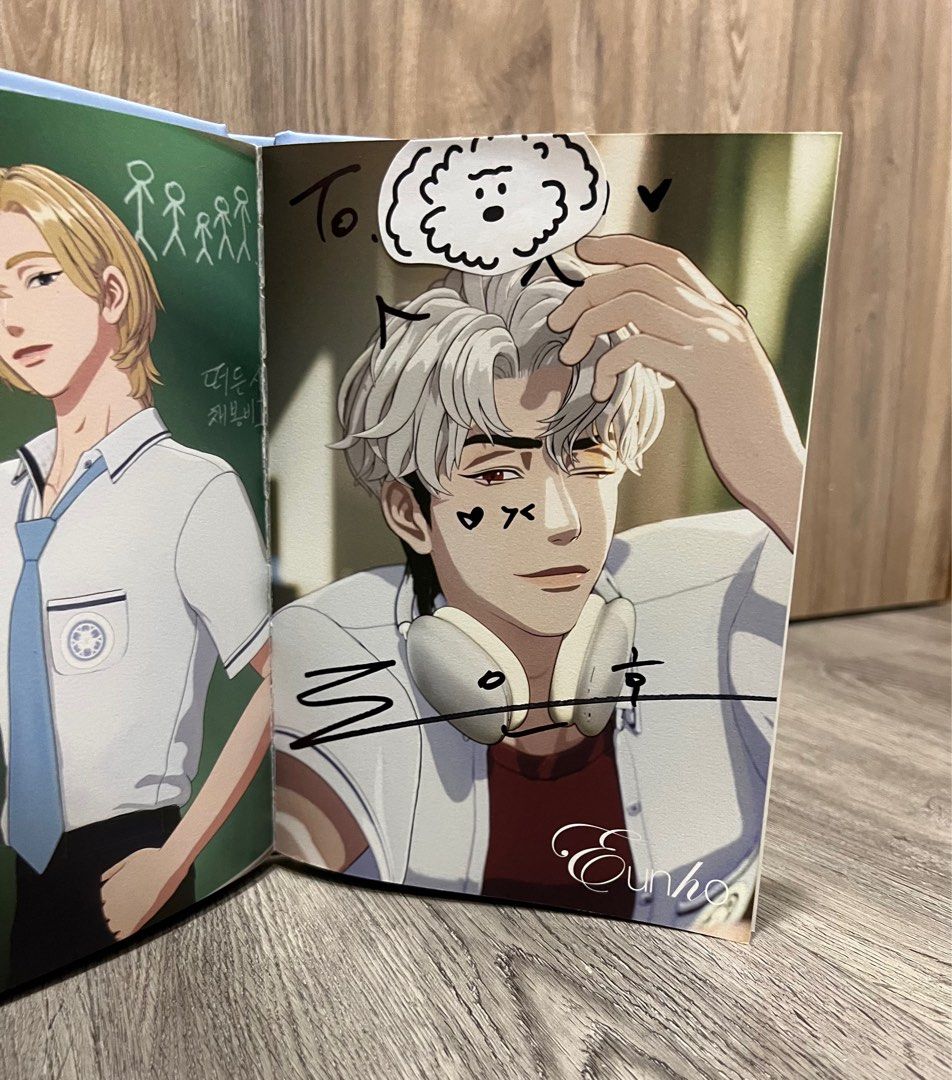 wts plave 6th summer yejun eunho bamby mmt signed album, Hobbies