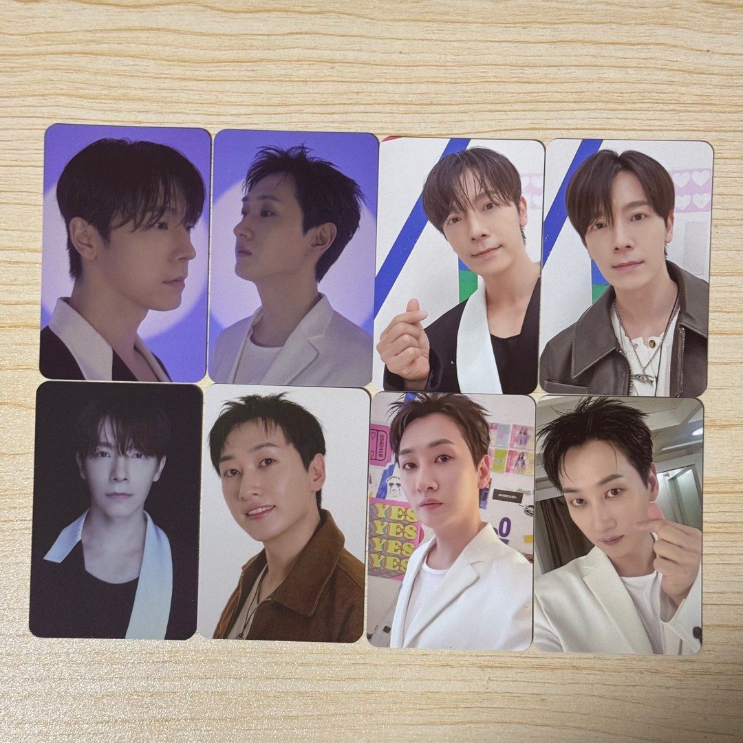 若者の大愛商品 Set Photocard Donghae JUNIOR SUPER Of Junior Super Wts 10 タレントカード