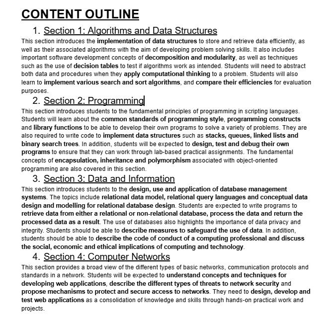 A Level H2 Computing Notes (Category: Assessment Books) located in Singapore. Submitted by fuzzygloves (Listing ID 1343276353, Image 2). Description: 🎓 H2 Computing A-Level Notes📚 ✅ Proven Results: Helped me score an A in H2 Computing Prelims ✅ Updated and Accurate: Follows the latest H2 Computing syllabus closely ✅ Comprehensive Coverage: Includes exam FAQs and detailed answers ✅ Concept-Focused: Designed to help you understand key concepts de