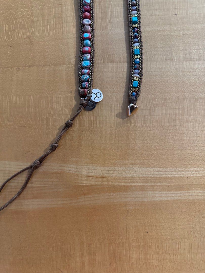 Apple watch boho strap (Category: Other Accessories) located in Singapore. Submitted by moonandstars11 (Listing ID 1343227708, Image 2). Description: Double apple watch strap - with Taurus zodiac charm. Real stones and beads with boho aesthetic. .