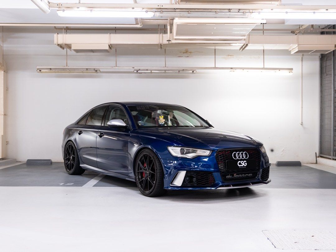 Audi A6 2.8 FSI MU (A) Auto (Category: Used Cars) located in Singapore. Submitted by csgkaishadrew (Listing ID 1343377217, Image 2). Description: Powerful and Reliable V6 Engine, 8 Speed Automatic, 24V, Paddle Shifters, Keyless Entry, 6 Airbags, Cruise and Traction Control Audi Agent Unit, Audi Drive Select, Electric Memory Seats, Bluetooth Car Play, All Round Reverse Sensors, Auto Headlights / Rain Sensors, RS Big Brake Kit Audi RS6 Body Kit, St