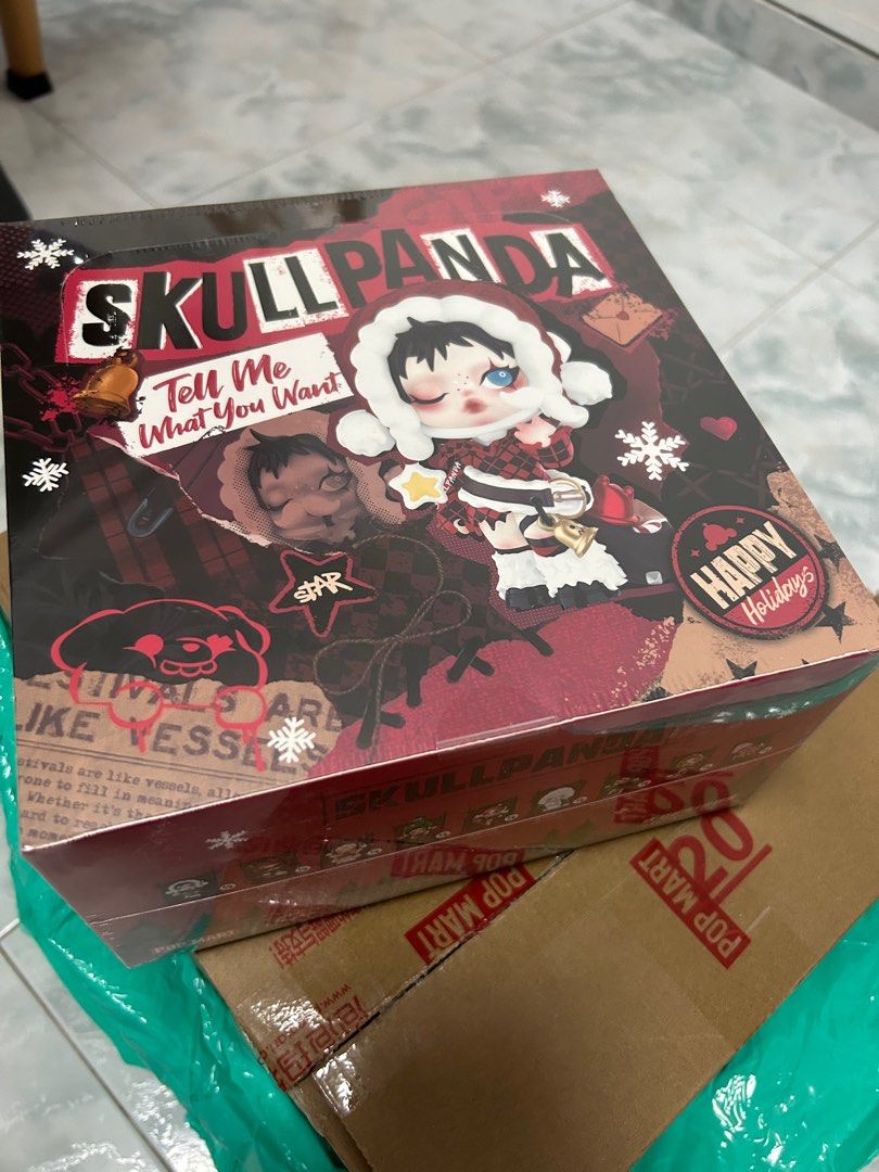 Ready)Authentic Popmart Skullpanda Tell me what you want, Toys