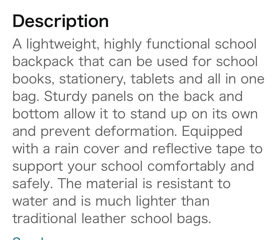 Backpack (Category: Backpacks) located in Singapore. Submitted by 0charson (Listing ID 1343318090, Image 4). Description: .