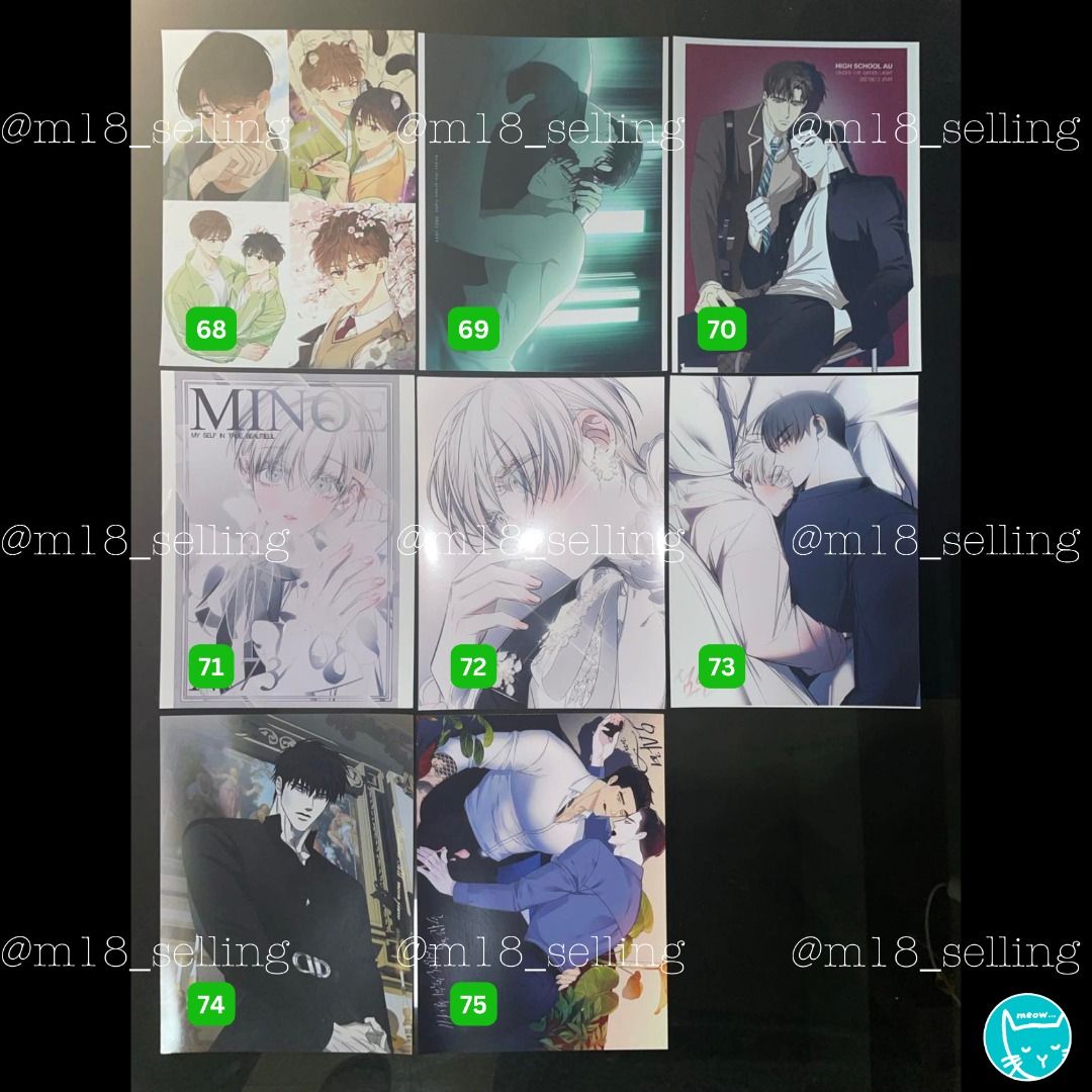 DEC SALE til 12/31 [m18 KR BL MERCH] BL Pbox Prints (4WL, SUS, IJADR ...