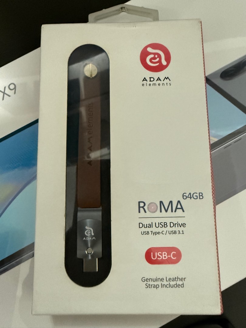 Dual usb drive usb-c otg by Adam elements 64gb for iPhone Macbook etc ...