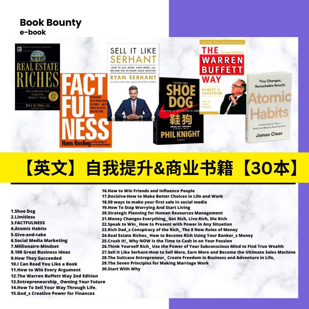 E book pdf Self improvement Atomic Habits How to Win Friends Business ...