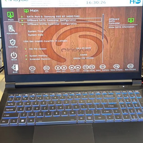 Forge Notebook Forge 15X - RTX 4070 64GB DDR5 Ram 1yr warranty Aftershock laptop ...