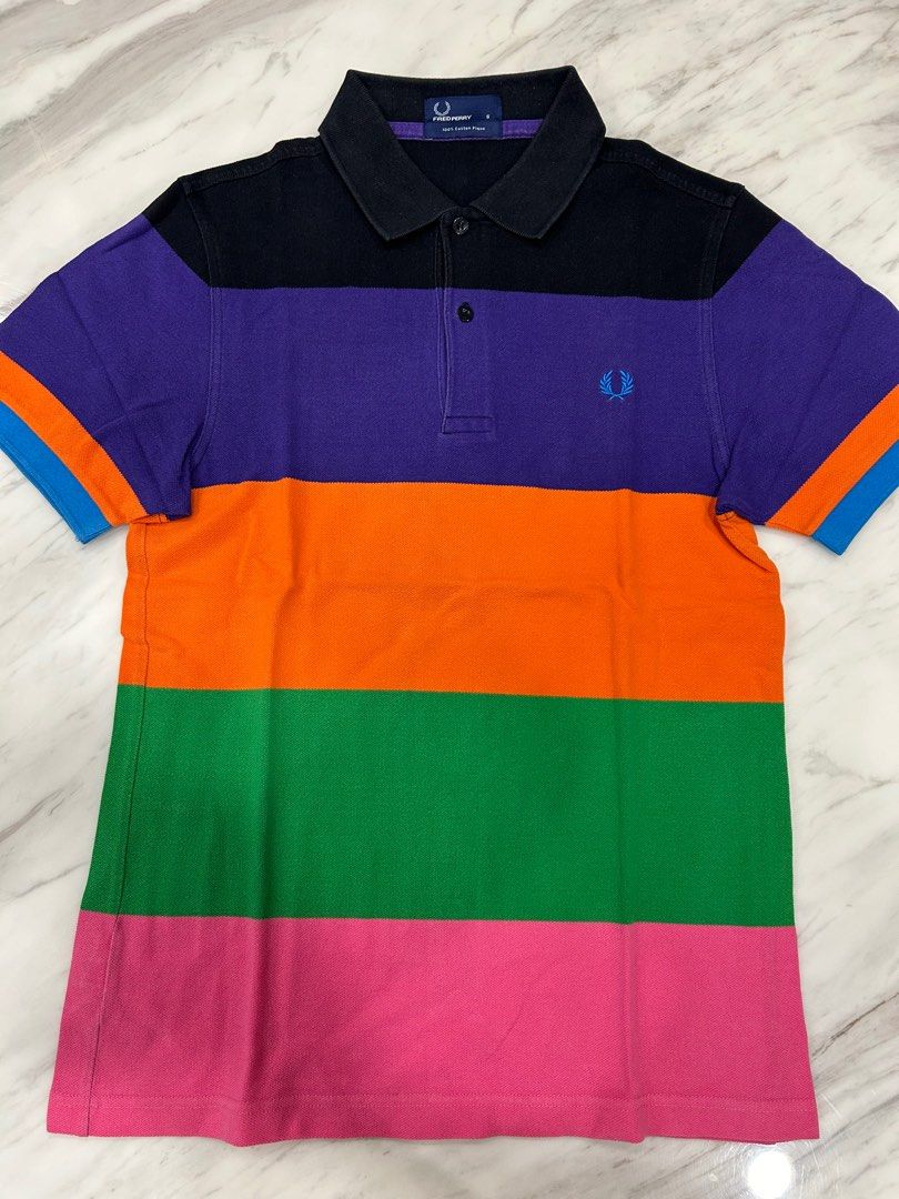 Fred Perry Mens Polo Shirt (Category: Tshirts & Polo Shirts ) located in Quezon City. Submitted by kaye_y (Listing ID 1343230733, Image 3). Description: Authentic Fred Perry Mens Polo Shirt Size: Small Multicolor.