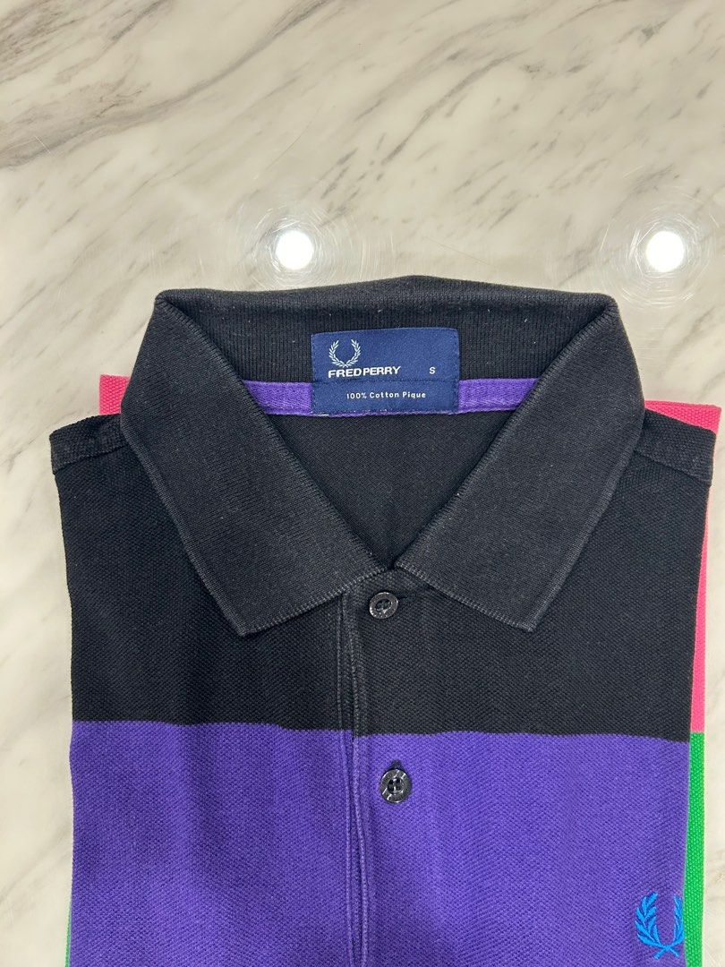 Fred Perry Mens Polo Shirt (Category: Tshirts & Polo Shirts ) located in Quezon City. Submitted by kaye_y (Listing ID 1343230733, Image 2). Description: Authentic Fred Perry Mens Polo Shirt Size: Small Multicolor.