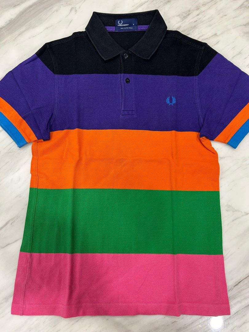 Fred Perry Mens Polo Shirt (Category: Tshirts & Polo Shirts ) located in Quezon City. Submitted by kaye_y (Listing ID 1343230733, Image 1). Description: Authentic Fred Perry Mens Polo Shirt Size: Small Multicolor.