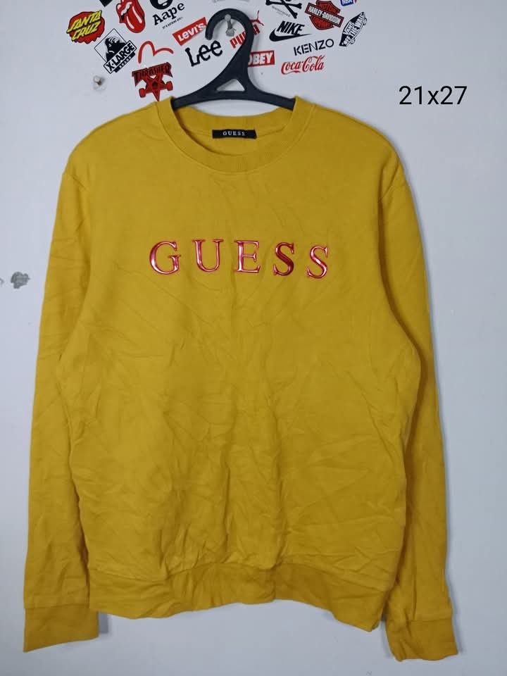 Guess sweatshirt Men s Fashion Coats Jackets and Outerwear on Carousell