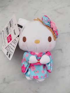 Japan Sanrio gorgeous kimono hello kitty bag charm 🇯🇵👘日本超靚罕可愛和服hello kitty手袋掛飾 公仔 64243745257601110