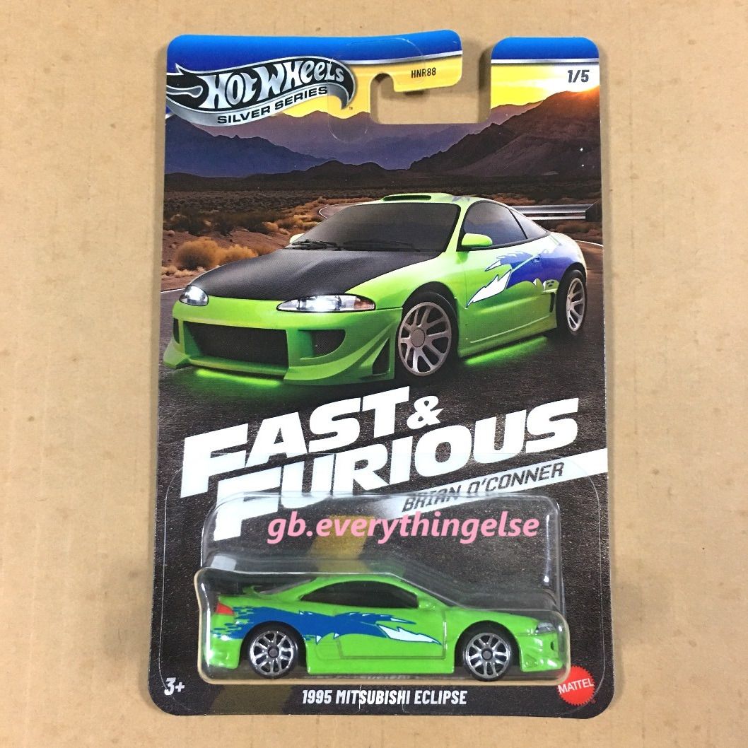 Hot Wheels 2025 Fast & Furious Brian O'Conner Paul Walker Silver