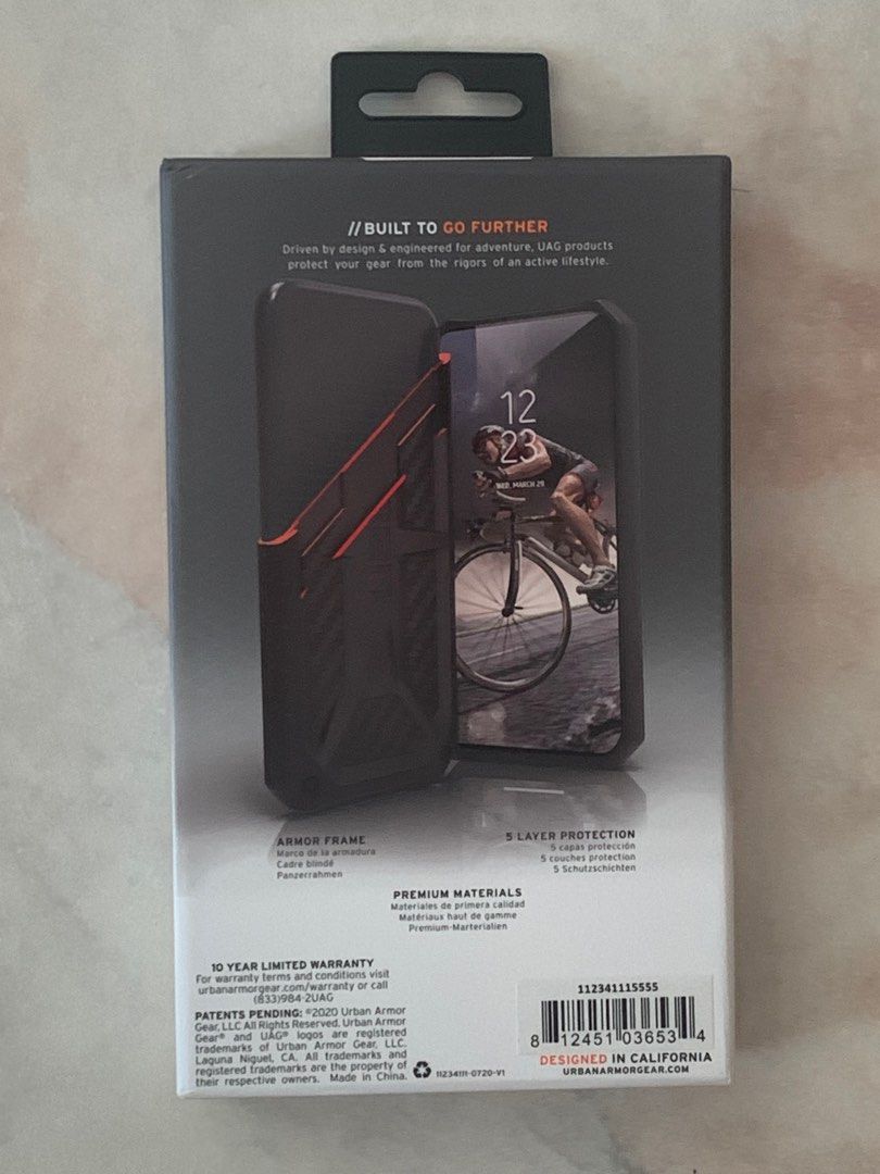 iPhone 12 Mini 5.4 inch UAG case (Category: Cases & Sleeves) located in Singapore. Submitted by taurus70 (Listing ID 1343289097, Image 1). Description: iPhone 12 Mini 5.4 inch UAG case - Bought wrong size - Brand New First come, first served. Thank you for your interest!.