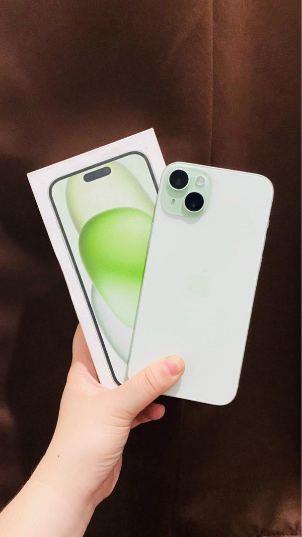 Iphone 15 Plus (Category: iPhone 15 Series) located in Meycauayan. Submitted by jihyooo_ (Listing ID 1343216372, Image 1). Description: Iphone 15 Plus FU 128gb HK Variant. Openline both sims 91% BH. Makinis. No issue. Warranty until March 2025 Unit, box, original cord, cases. Rfs: Upgrade Location: Meycauayan, Bulacan.