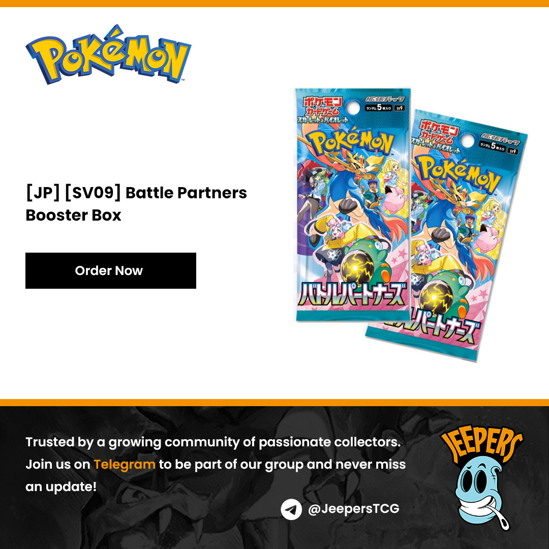 pokemon battle partners booster box pre order Pokemon Battle Partner Booster Box