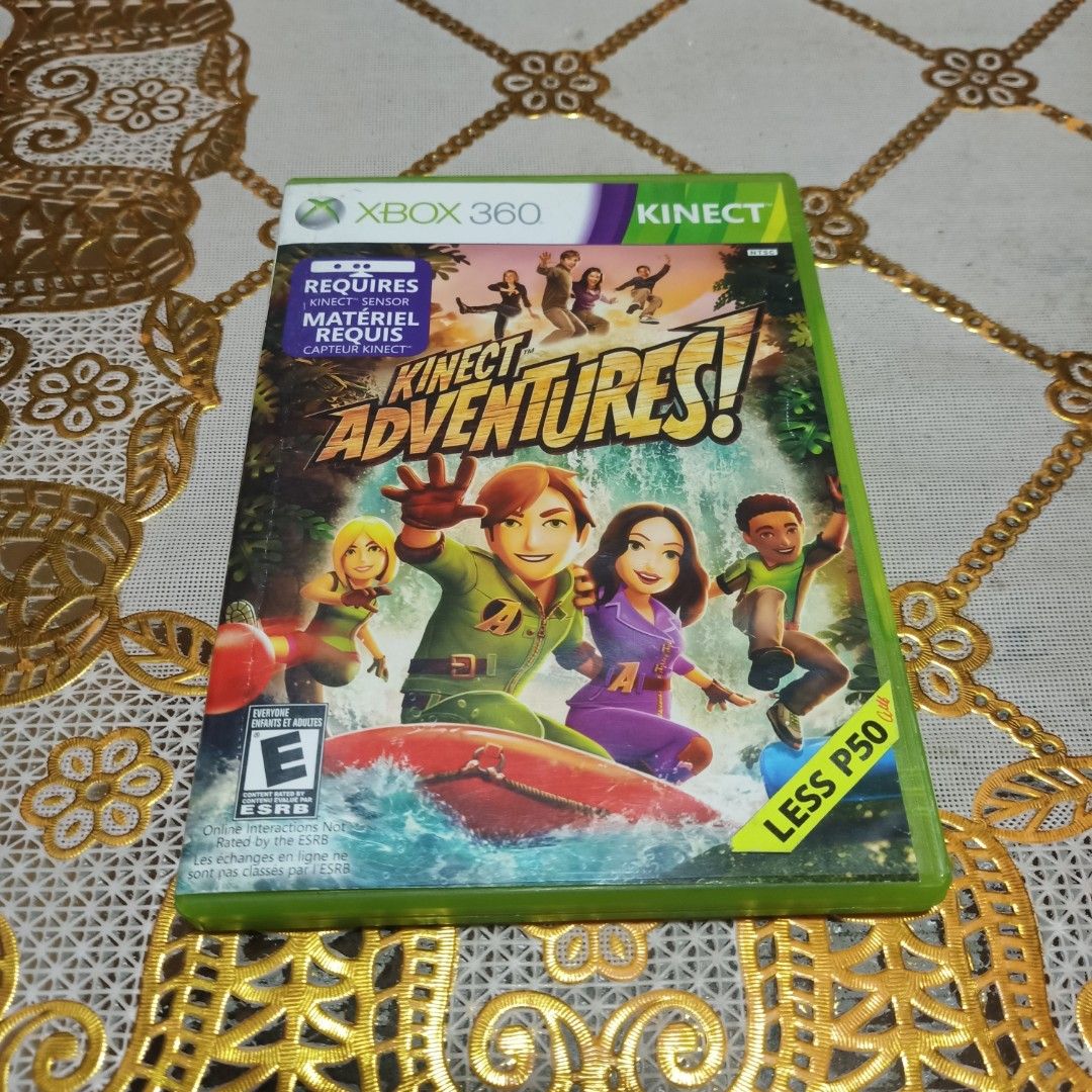 Kinect adventure (Category: Xbox) located in Manila. Submitted by cruzivanpatrick (Listing ID 1343380006, Image 1). Description: xbox 360 game pwede meet up para ma check item sm grand central or sm san lazaro deliver kayo mag book po g cash or abono rider shipping payment first thanks po happy gaming.