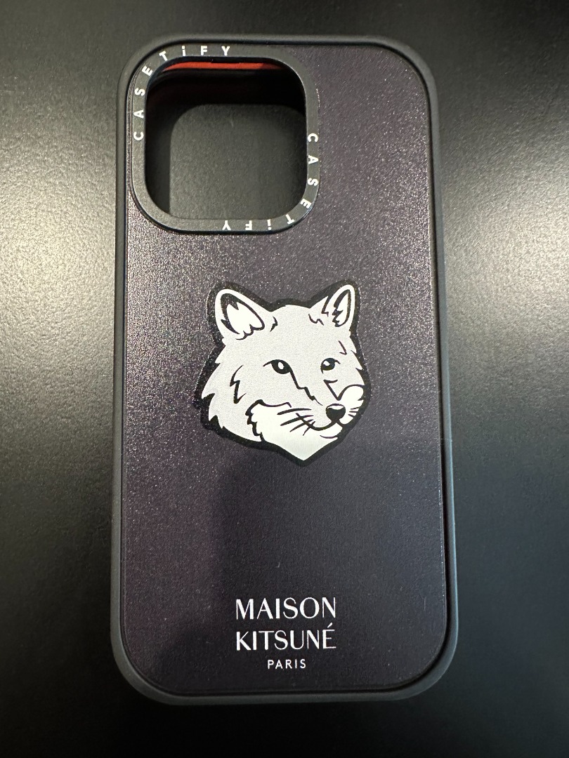 MAISON KITSUNE x CASETIFY - MAGSAFE COMPATIBLE IMPACT CASE MAISON KITSUNE x CASETIFY - MAGSAFE COMPATIBLE IMPACT CASE