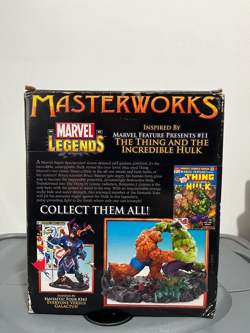 Masterworks Marvel Legends (Category: Figurines & Statues) located in Cabuyao City. Submitted by trizhaconechado (Listing ID 1343214333, Image 2). Description: ₱2,500 each.