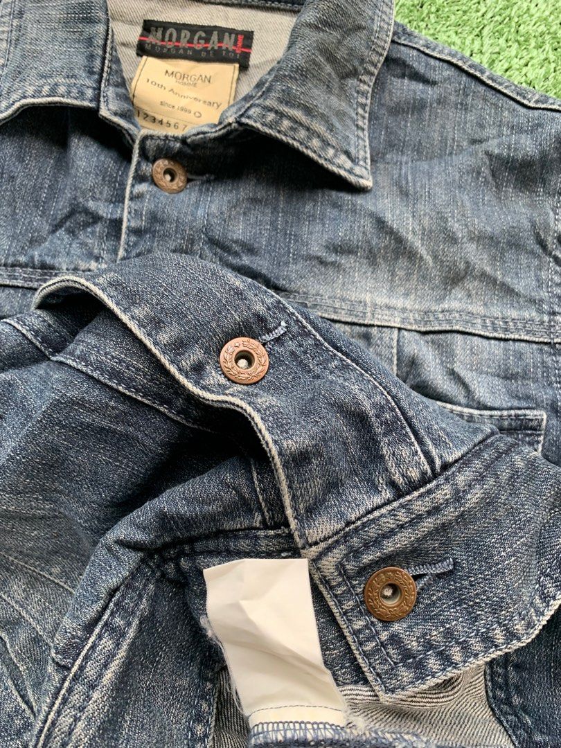 MORGAN DE TOI HOMME (Category: Coats, Jackets and Outerwear) located in Manila. Submitted by anggex44 (Listing ID 1343347551, Image 3). Description: MORGAN HOMME 10TH ANNIVERSARY SIZE MEDIUM 18.5 WIDTH 24 LENGTH VERY GOOD CONDITION .