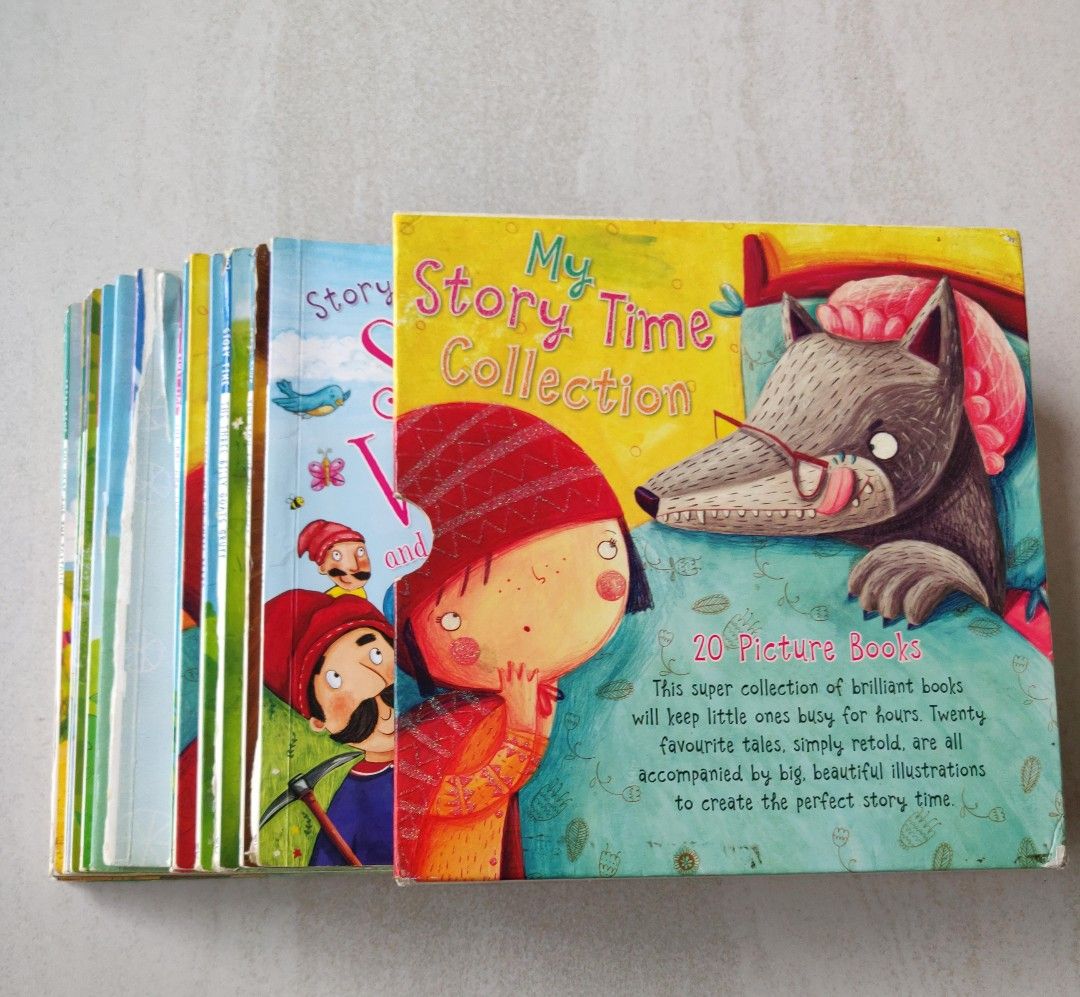 My story time collection (Category: Children's Books) located in Makati City. Submitted by omoronph (Listing ID 1343212074, Image 2). Description: - 20 picture books - original price $100 = PHP5600.